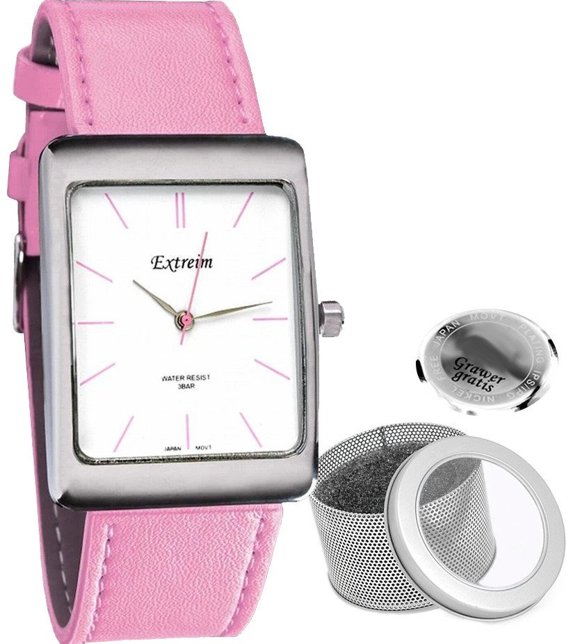 Zegarek damski Extreim LUNA pink 7000