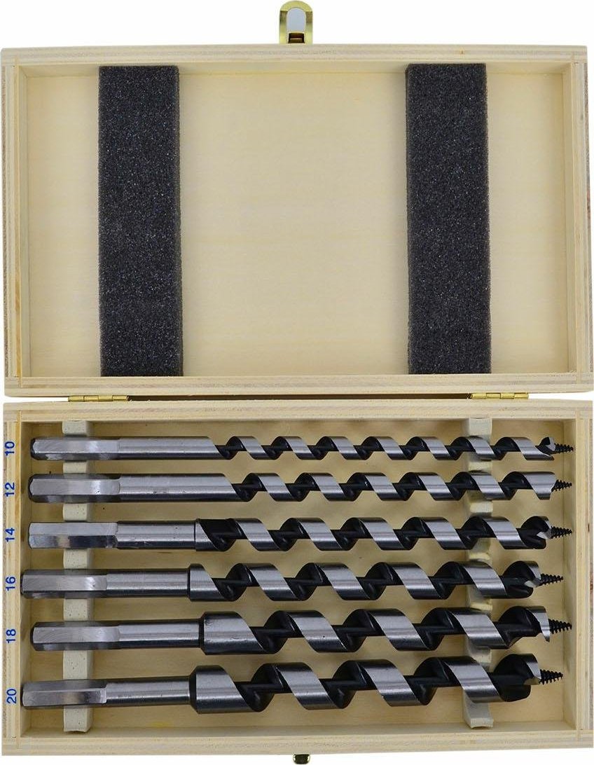 Wiertło AWTools AWTOOLS ŚWIDER DO DREWNA KPL. 6szt. 10-20/230mm