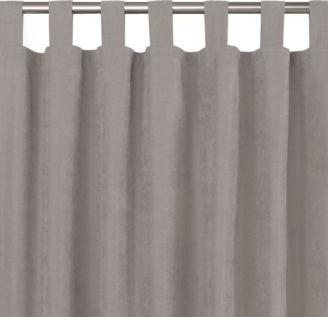 Homede Zasłona MILANA cappuccino szenila 280x300 HOMEDE