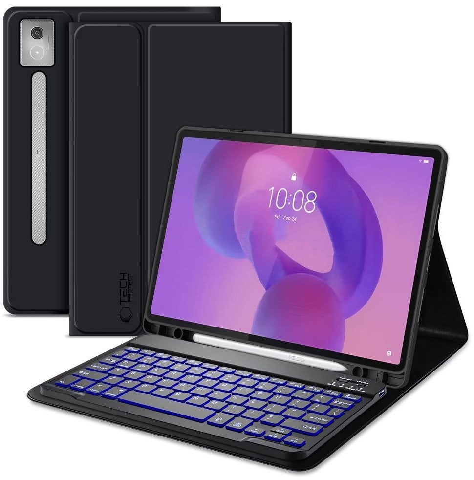 TECH-PROTECT SC PEN + KEYBOARD LENOVO IDEA TAB PRO / PRO MT 12.7 TB-373 BLACK