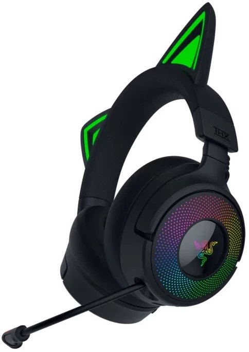 Słuchawki Razer Kraken Kitty V3 Pro Czarne (RZ04-05170300-R3M1)