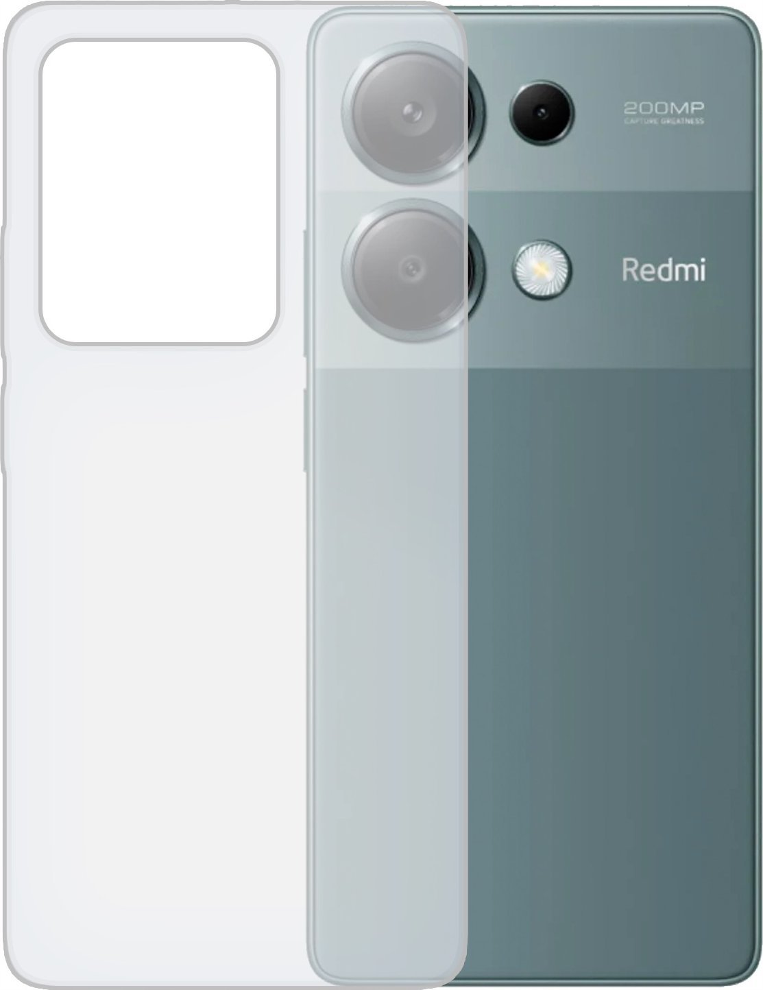 Hello Case ETUI DO XIAOMI REDMI NOTE 13 PRO 4G / POCO M6 PRO 4G GUMOWE OBUDOWA CASE