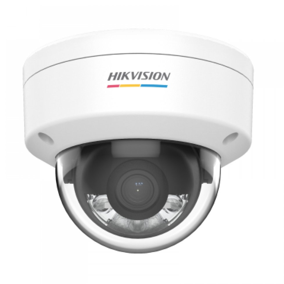 Hikvision dome DS-2CD1147G2-LUF F2.8 (balta, 4 MP, 30 m. LED, ColorVu)