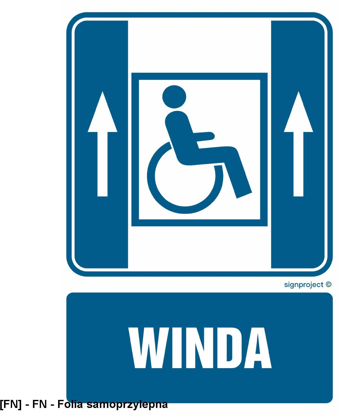 RB042 - Dźwig osobowy dla niepełnosprawnych w górę 250x375