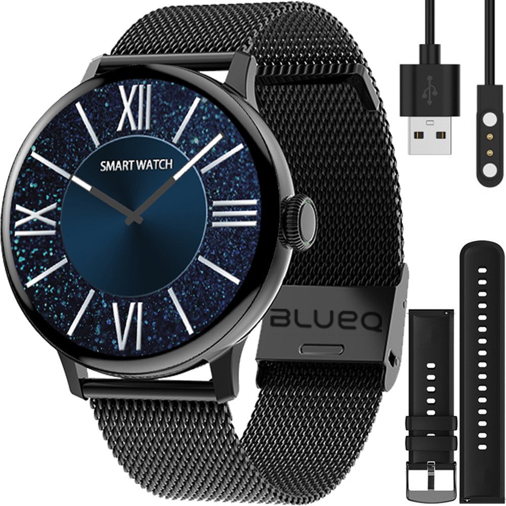 SMART WATCH LUXURY DT2 BLACK