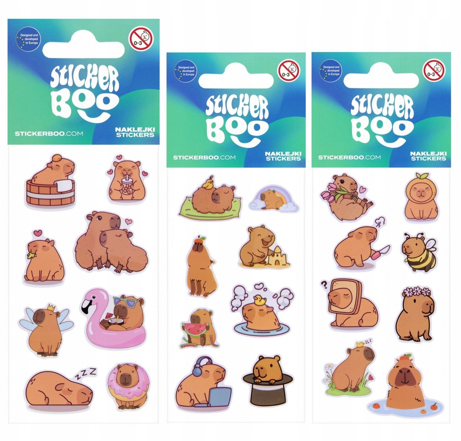 NAKLEJ KAPIBARA 66X126 S-BOO PBH 120/1800