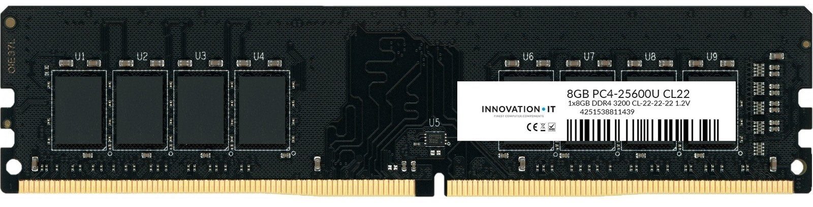 Pamięć Innovation IT Innovation IT SO 3200 8GB CL22-22-22 1.2V moduł pamięci 1 x 8 GB DDR4 3200 Mhz