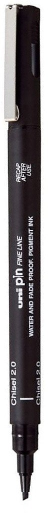 Cienkopis kreślarski Uni Pin-200 2.0mm ścięty czar
