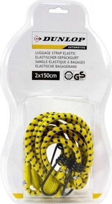 Dunlop Dunlop - Gumy do mocowania bagażu 2x150cm (Żołty)
