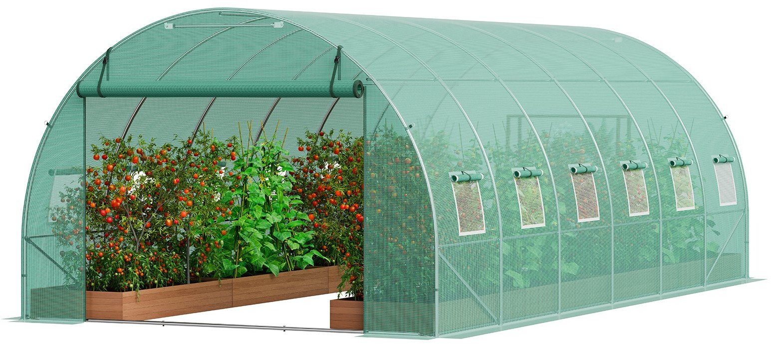 Tunel foliowy ogrodowy szklarnia 17m2 5.9x2.95x1.98 m