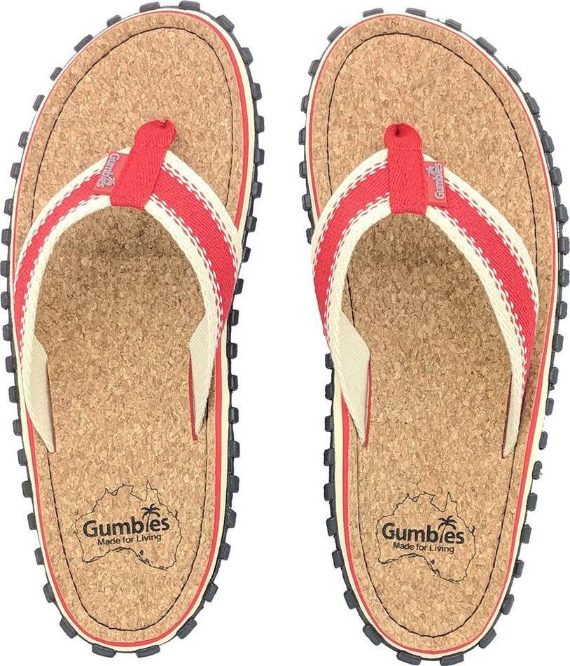 Japonki męskie Gumbies Gumbies - unisex Corker - Red 46