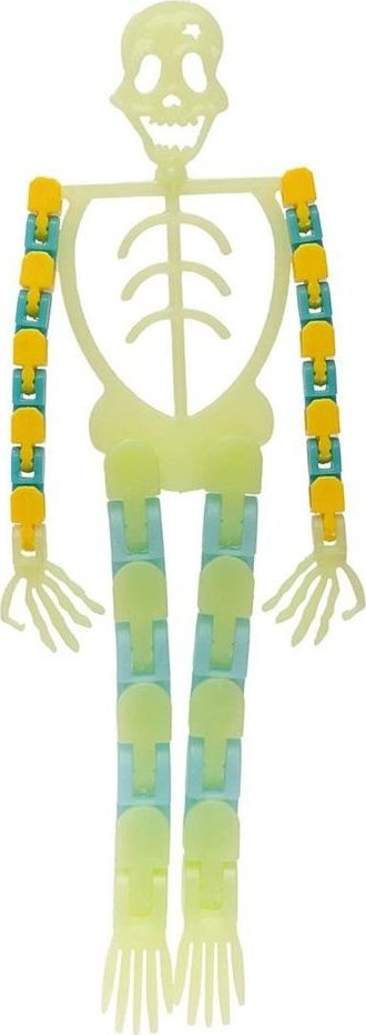 Giętki szkielet świecący w ciemności