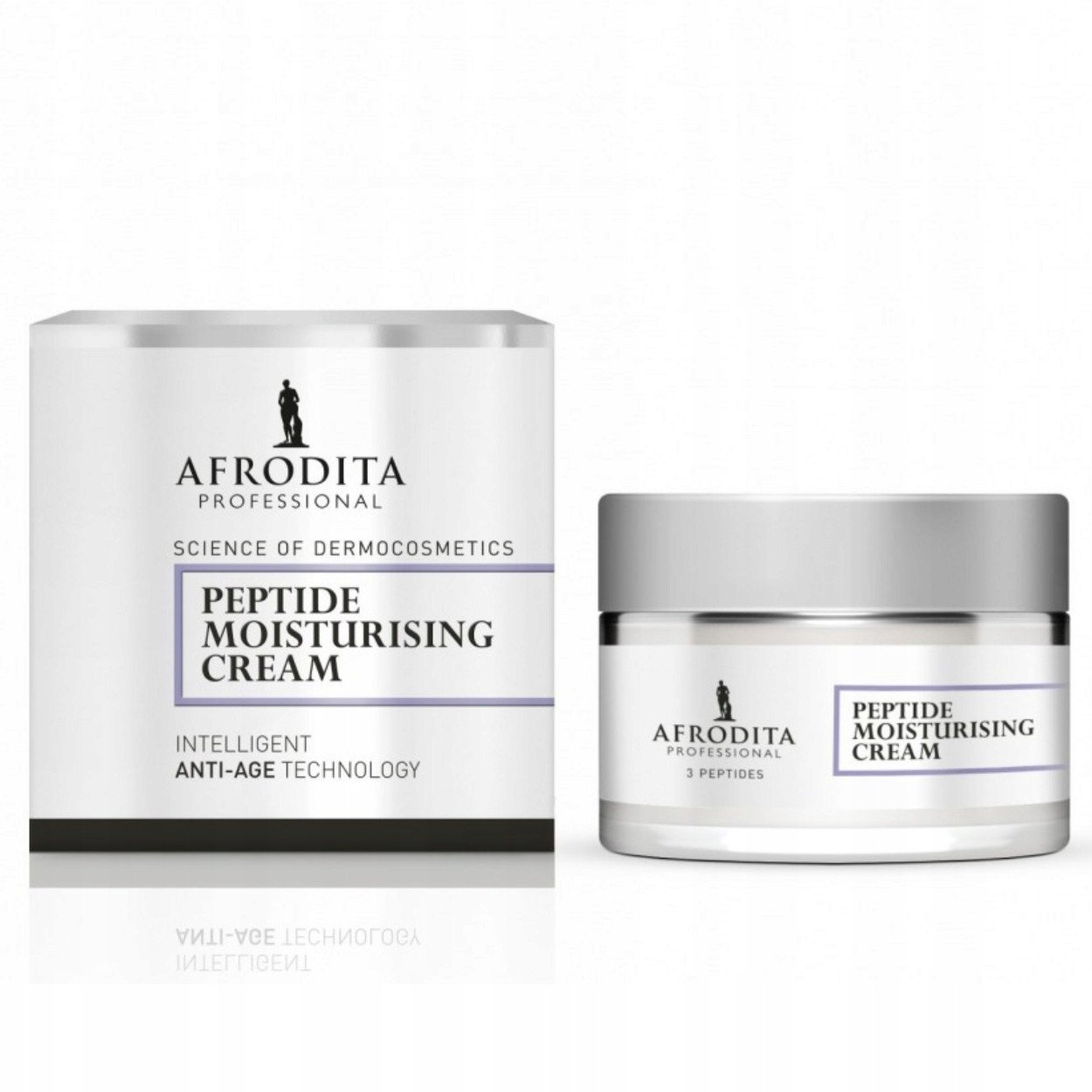 Afrodita PEPTIDES Krem nawilżający z peptydami do Twarzy 50ml