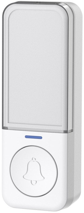 Techly I-BELL-RING05T Przycisk dzwonka do drzwi Biały Bezprzewodowy