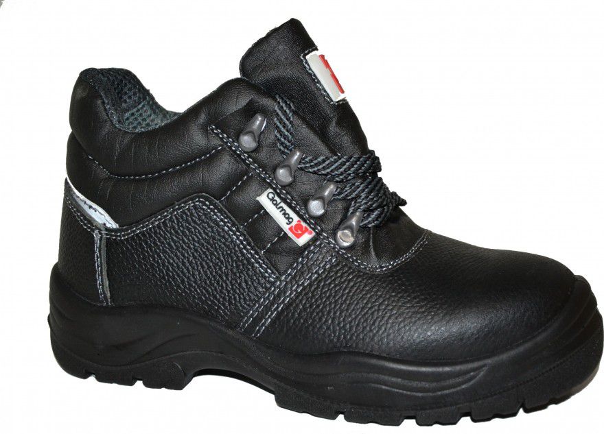 Galmag Buty trzewiki 416 z ochronnym noskiem skórzane czarne rozmiar 41 (416R41)