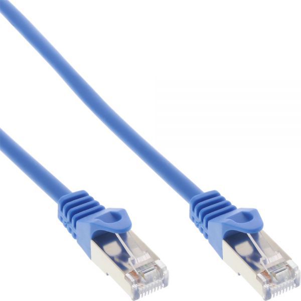 InLine Patchcord SF/UTP, Cat.5e, niebieski 2m (72502B)