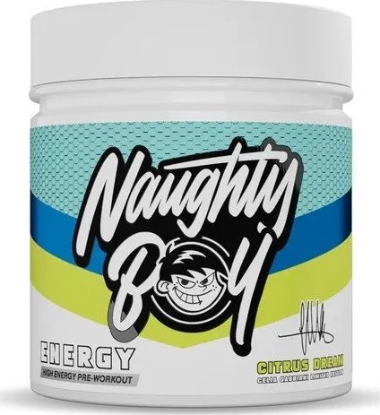 Naughty Boy - Przedtreningówka, Energy, Citrus Dream, Proszek 390g