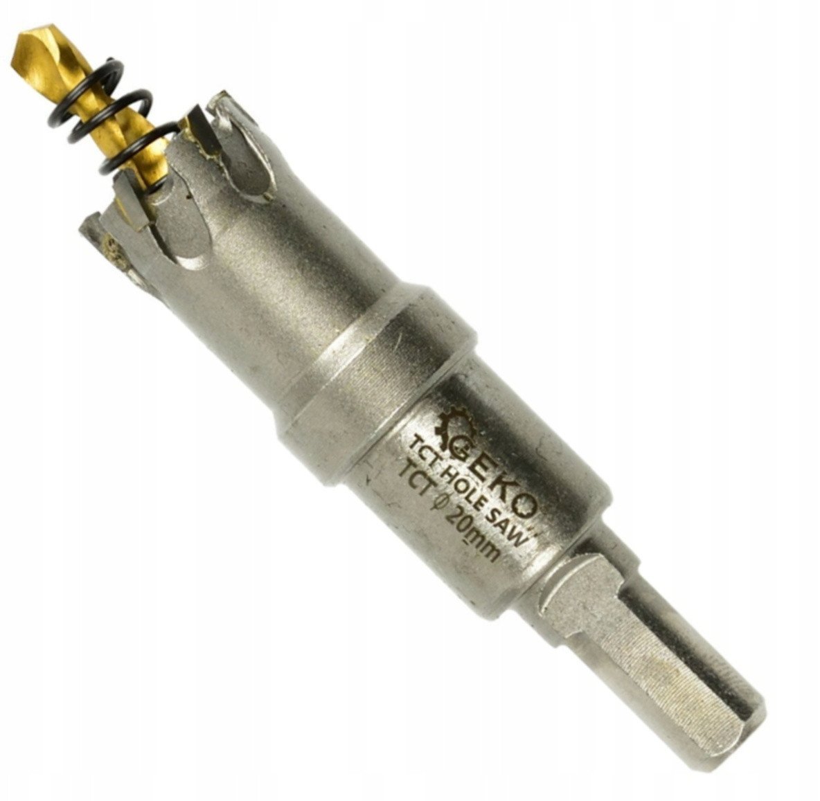 Otwornica widiowa - koronka do metalu 20mm z wiertłem tytanowym (100)