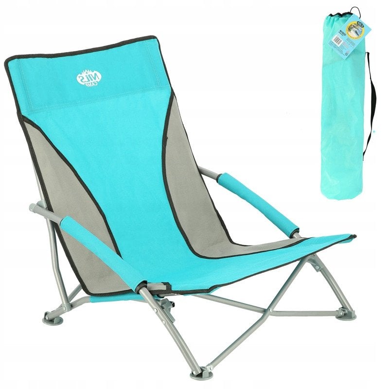 NC3035 NIEBIESKI KRZESŁO PLAŻOWE NILS CAMP