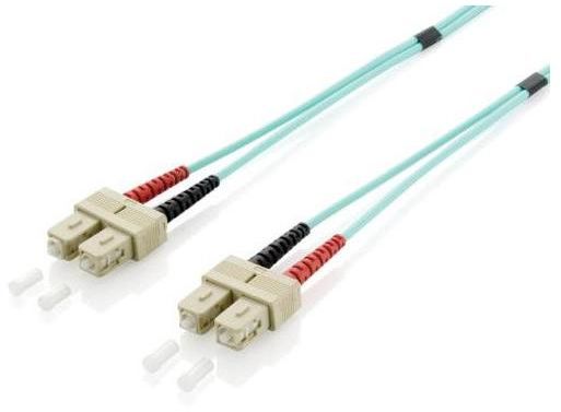 Equip Patchcord światłowodowy SC - SC Multimode Duplex OM3, 2m (255322)