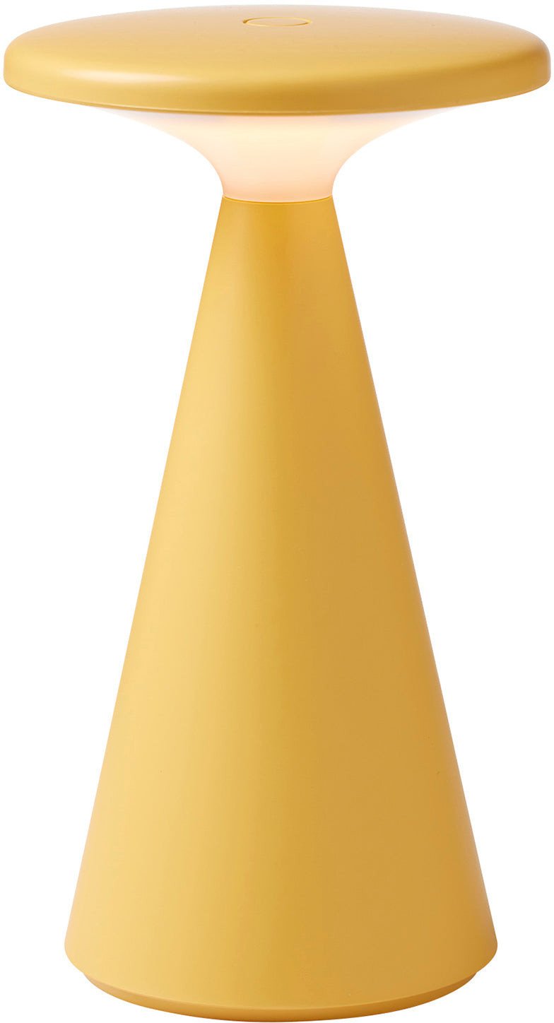 BORDLAMPE NYHAVN STØVET GUL