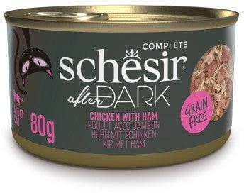 After Dark, karma mokra, dla kota, kurczak w bulionie z szynki, 80 g, puszka