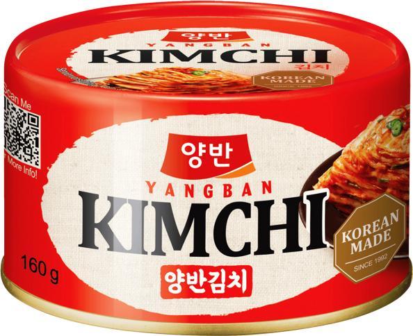 Dongwon Kimchi, koreańska kiszona kapusta 160g - Dongwon Yangban