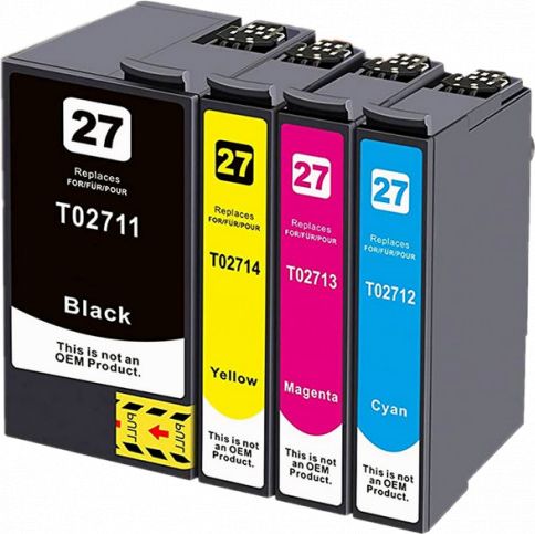 Tusz Epson 4x Tusz Do Epson T2711-2714 35/15ml CMYK