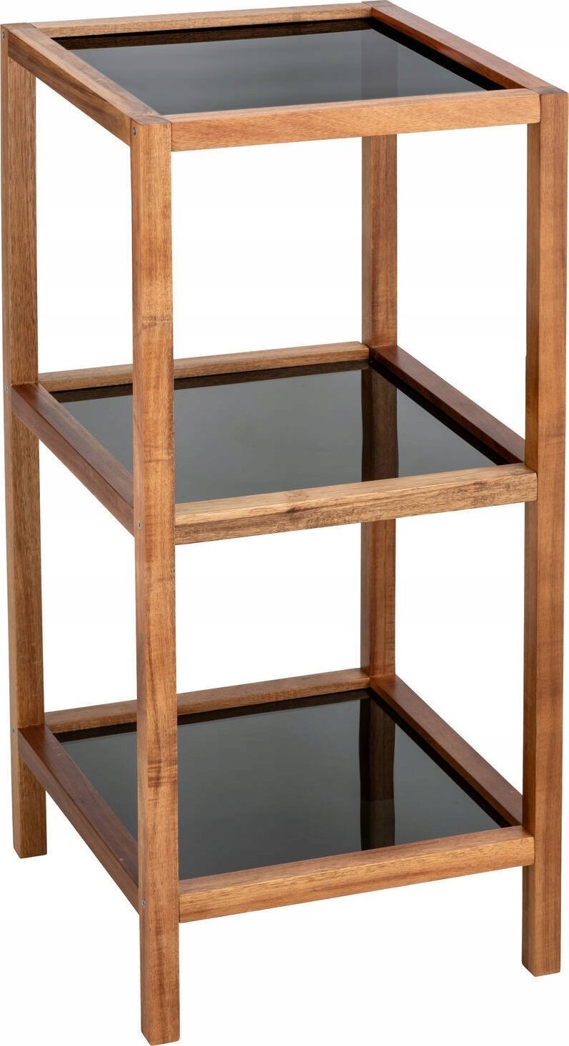 Wenko 3-poziomowa półka z drewna akacji FONDI