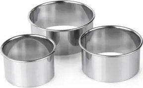 Tala Foremki do wykrawania okrągłe 3 szt. / Tala