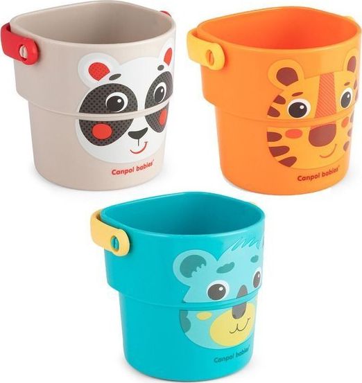Canpol Canpol babies Kubeczki do Kąpieli HELLO LITTLE