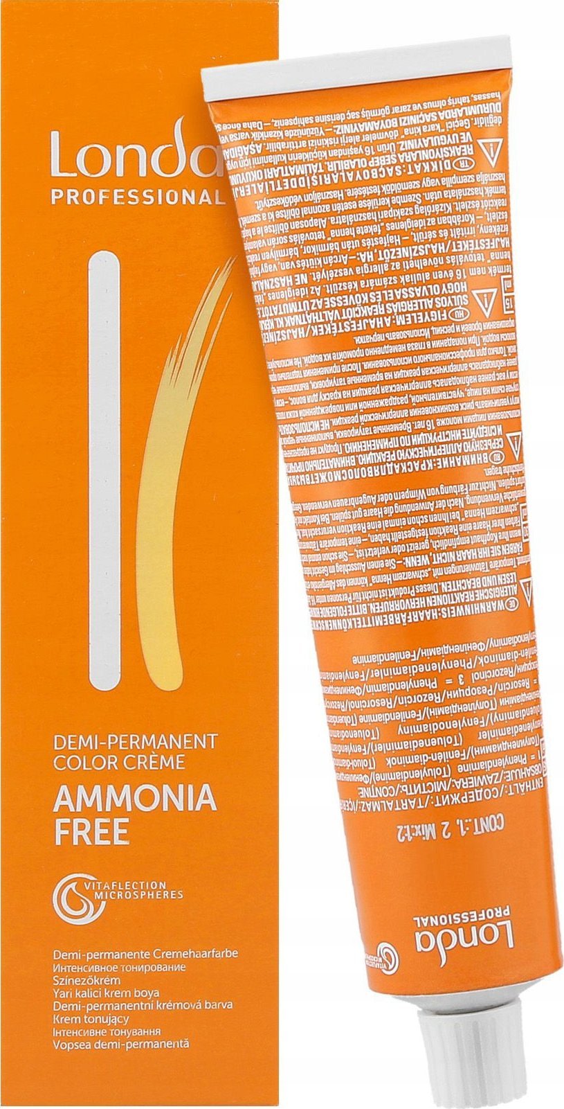 Londa Professional Londa Professional, Londacolor, Ammonia-Free, Demi-Permanent Hair Dye, 8/0 , 60 ml For Women
