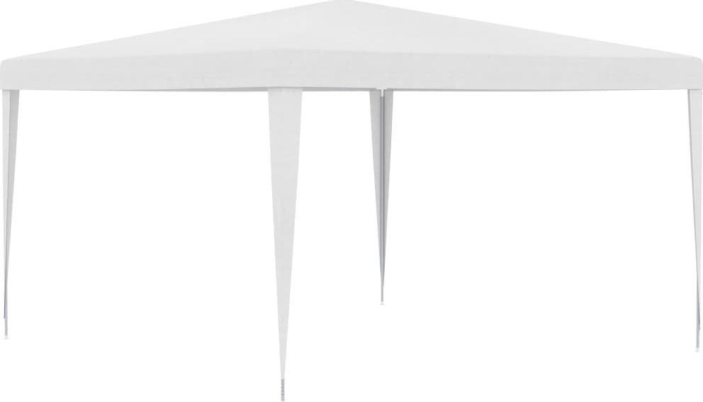 vidaXL Namiot imprezowy, 4 x 4 m, biały