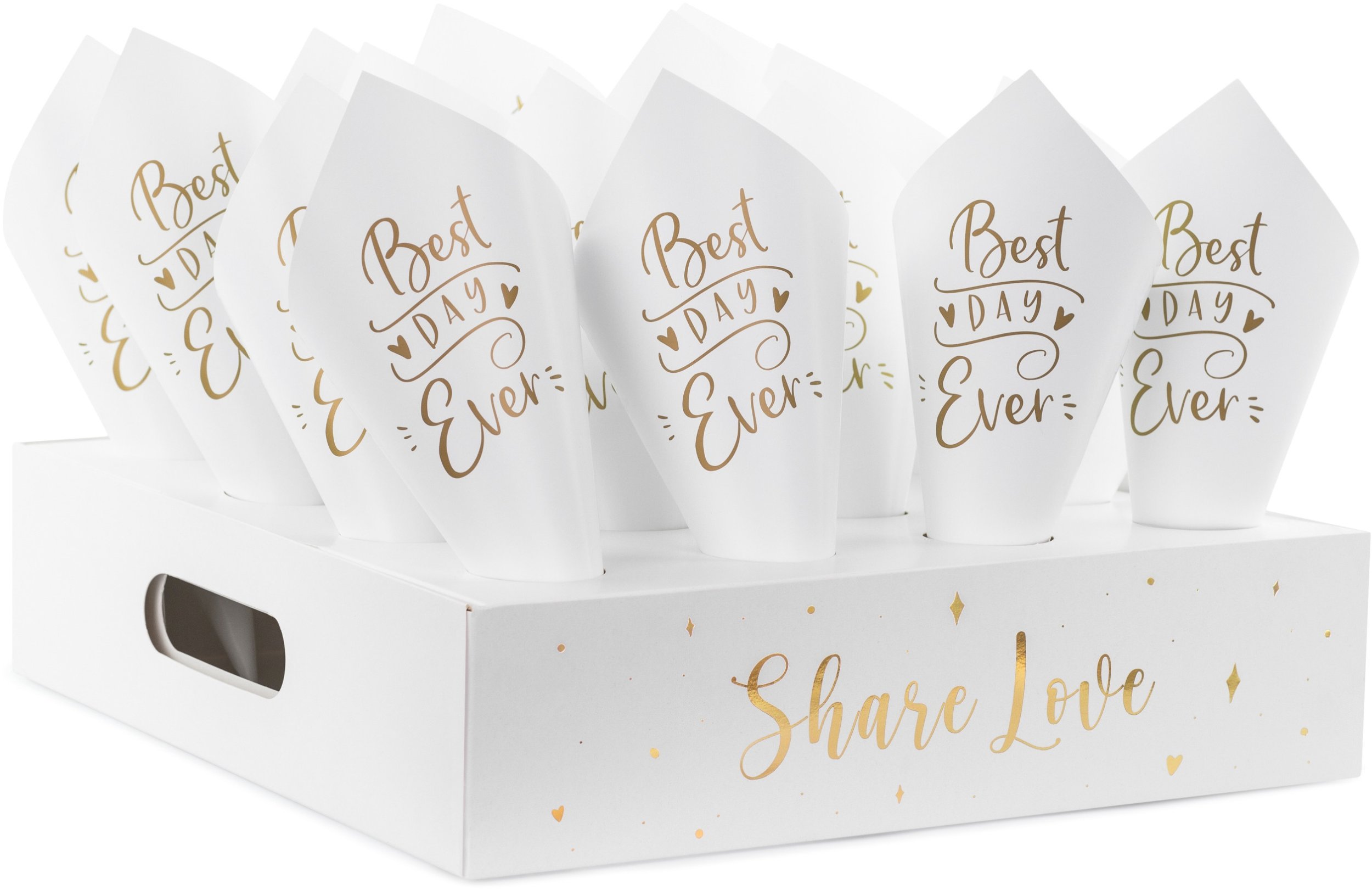 Stojak na rożki do konfetti, mix