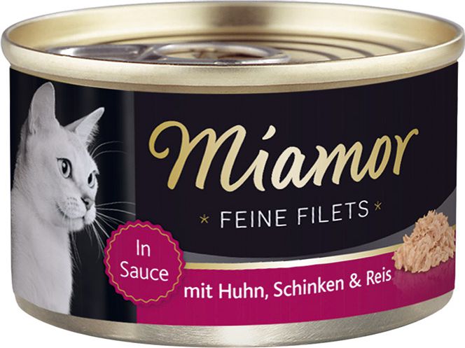 Miamor Miamor Feine Filets puszka Kurczak i szynka - 100g