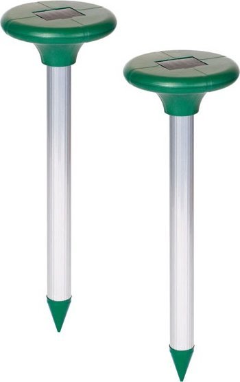 Garden King Solarny odstraszacz kretów nornic i innych gryzoni Classic - komplet 2 szt
