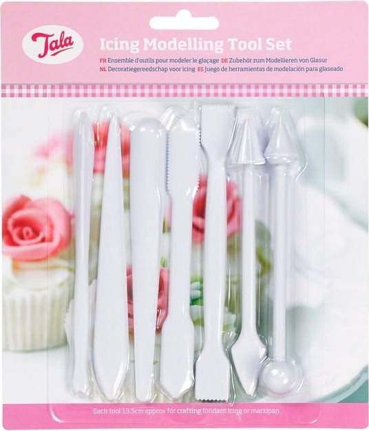 Tala Narzędzia do modelowania lukru zestaw 7 elementów