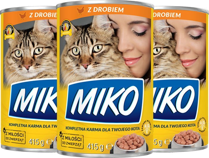 MIKO PUSZKA 24x415g z RYBĄ