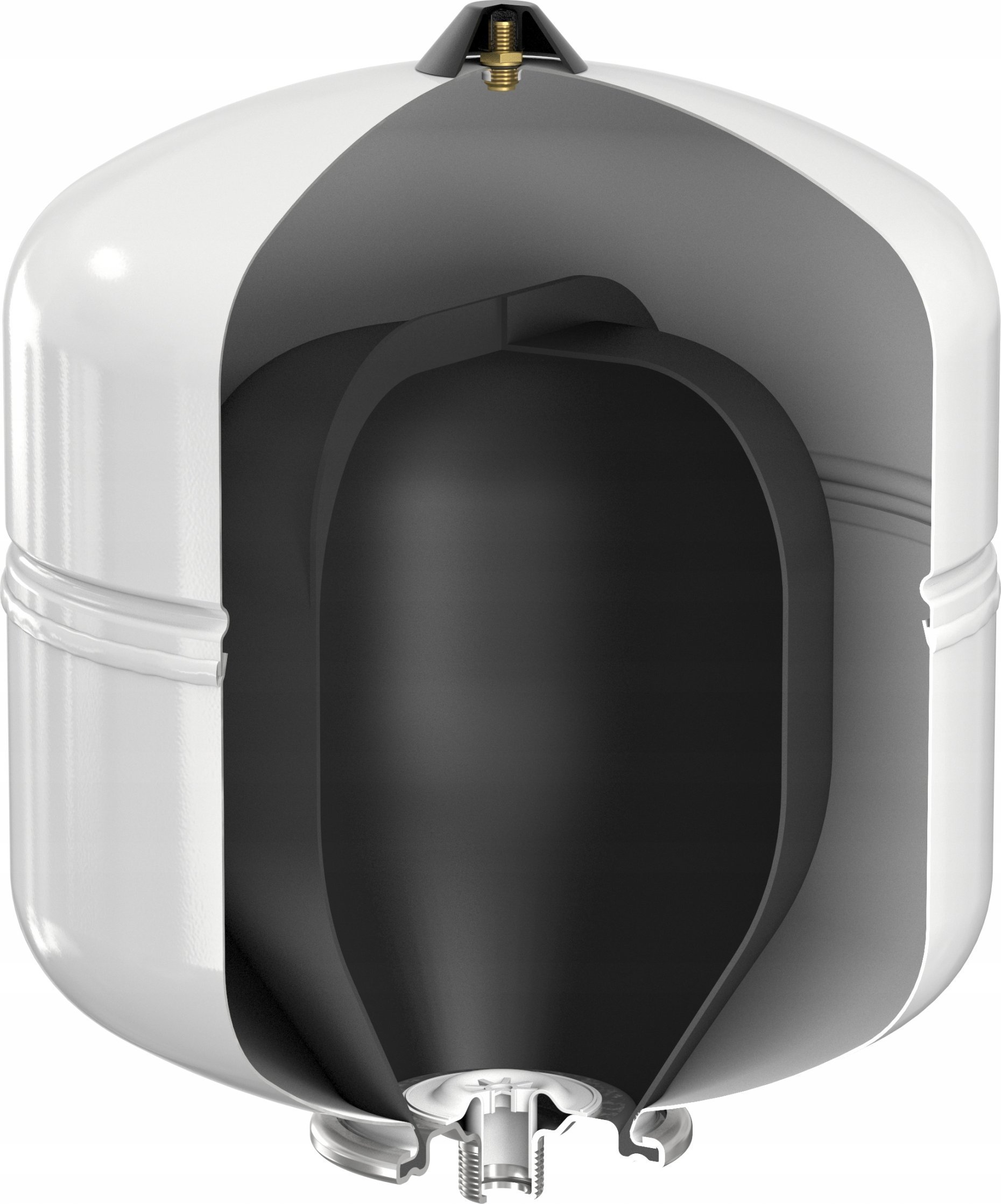 Naczynie wzbiorcze Flofix do c.w.u 18L/4 [10 bar], przyłącze 3/4, kolor białyNaczynia wzbiorcze