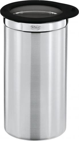 Rosle garnek z pokrywą 500 ml stal nierdzewna/silikon srebrny