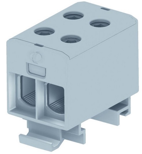 Simet Złączka szynowa 4-przewodowa T022050 1,5-50mm2 Al/Cu szara 89730002