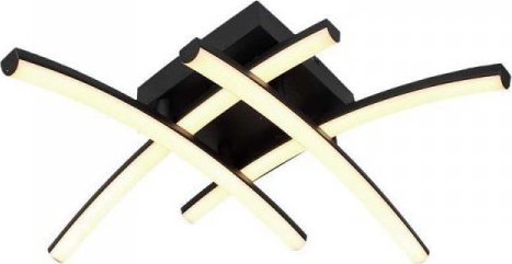 Lampa sufitowa V-TAC Oprawa Sufitowa V-TAC 24W LED Czarna VT-7790 3000K 2500lm