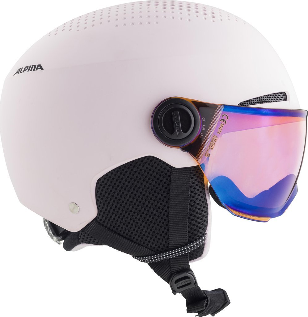 Alpina ML Kask narciarski ALPINA ZUPO VISOR Q-LITE ROSE 51-55