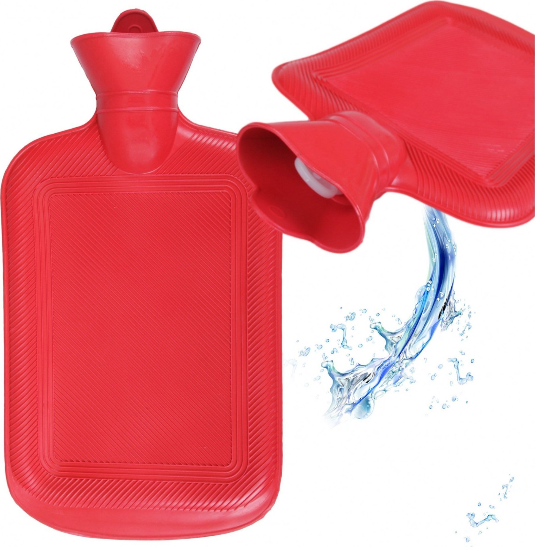 PrzydaSie Termofor Gumowy Ogrzewacz Klasyczny Duży 2L 2000Ml