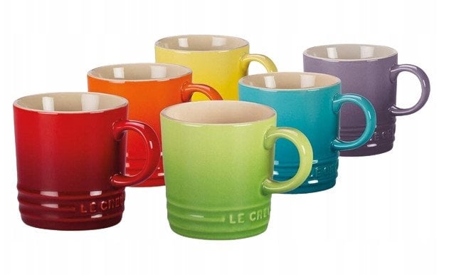 Le Creuset Mug set of 6 pieces stoneware 350ml assorted colors 0843251156436
