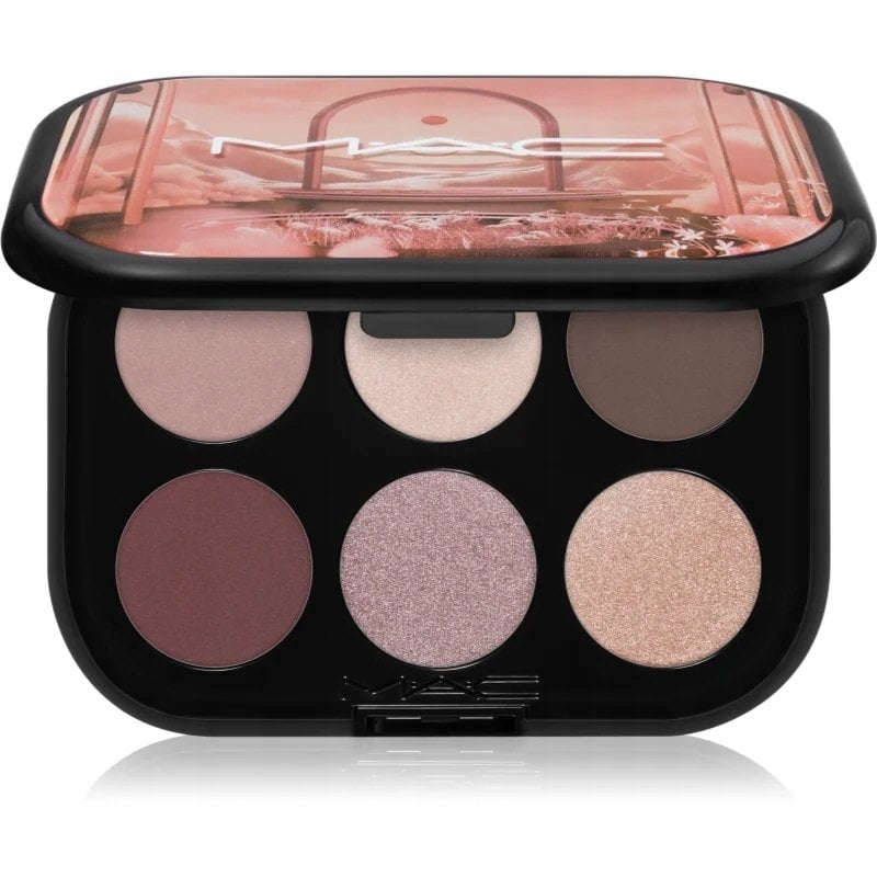 MAC, Connect In Colour, Eyeshadow Palette, Embedded in Burgundy, 6 Shades, 6.25 g For Women