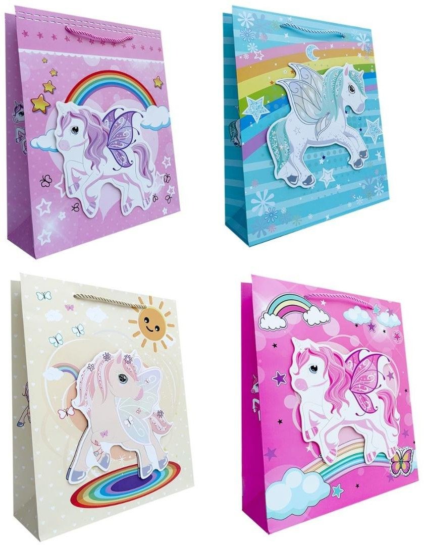 Jupiter Torebka ozdobna prezentowa JP3073A 30x41,5x12cm mix cena za 1 szt