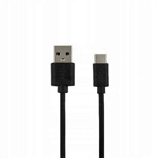 Kabel USB Economy USB-A - USB-C 2 m Czarny (35385)