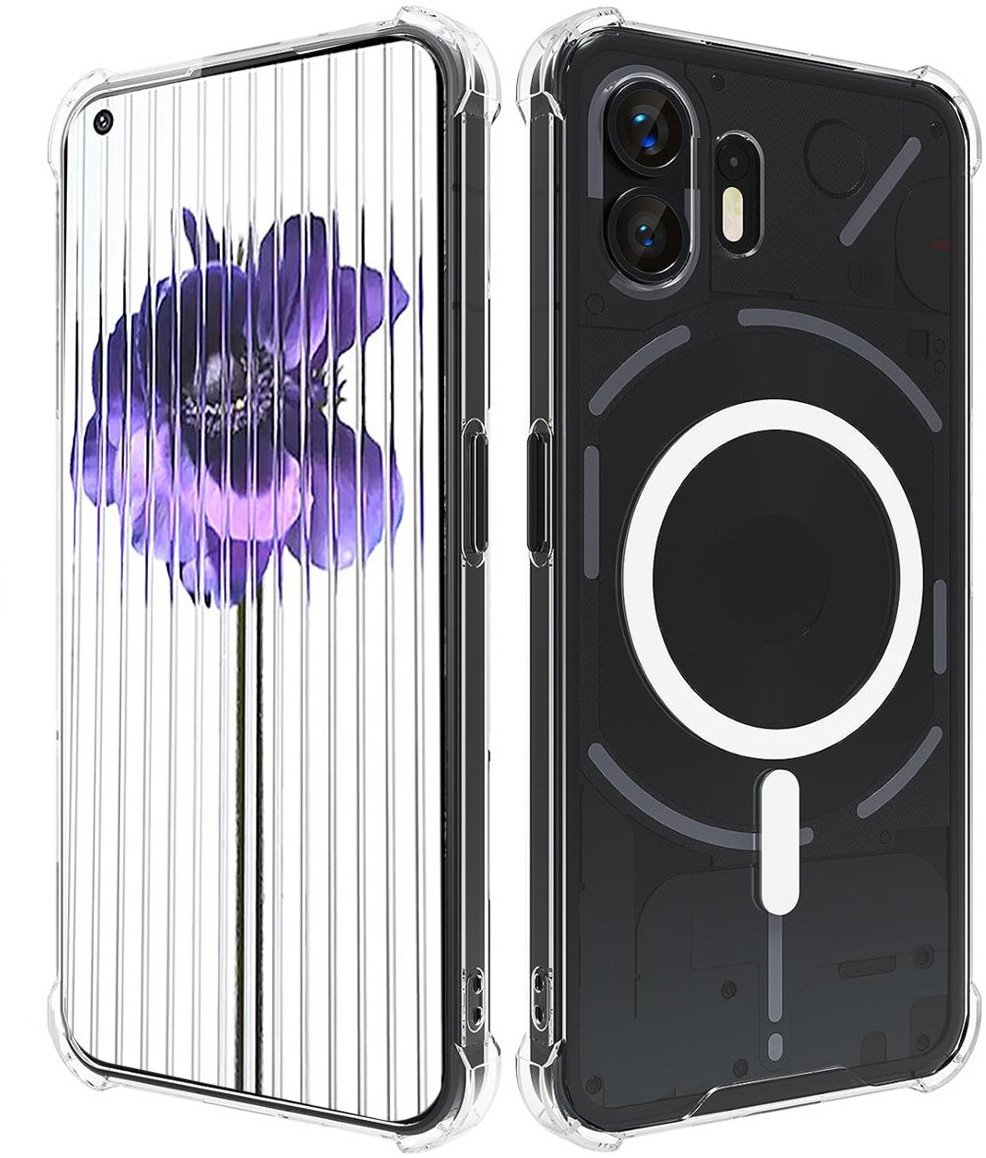 Etui Magsafe Magnetyczne TPUACRYLIC do Nothing Phone 1, Przezroczyste