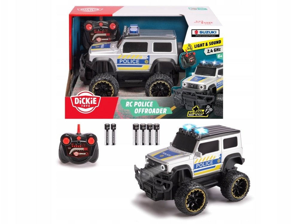 AUTO POLICJA R/C FF SUZUKI JIMMY 28X17X16 SIMB 4